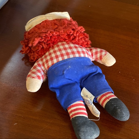 Vintage Raggedy Andy Plush Stuffed Doll Toy - Picture 6 of 15